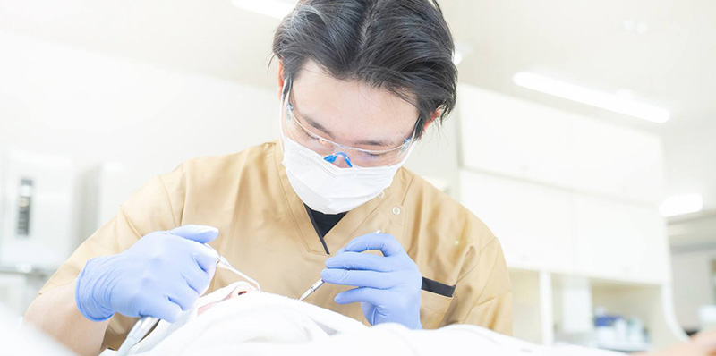 感染部分の除去